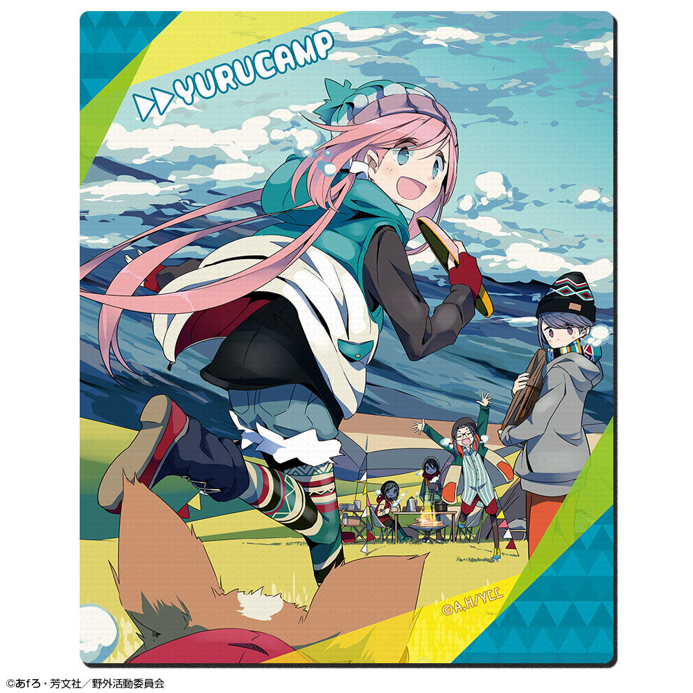 ゆるキャン△ ラバーマウスパッド Ver.2 デザイン07(集合/C) - 公式商品画像 | AniSmile