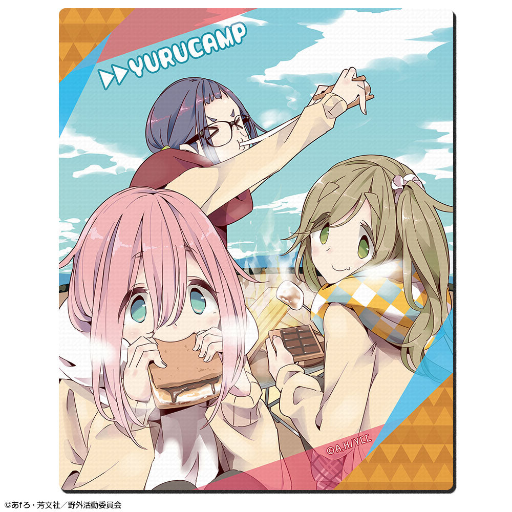 ゆるキャン△ ラバーマウスパッド Ver.2 デザイン05(集合/A) - 公式商品画像 | AniSmile