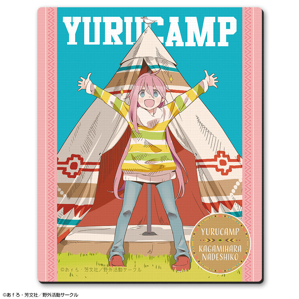 ゆるキャン△ ラバーマウスパッド デザイン05(各務原なでしこ/B) - 公式商品画像 | AniSmile
