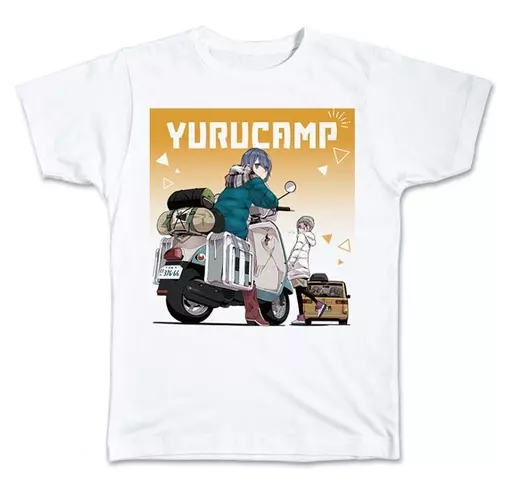 ゆるキャン△ Tシャツ Lサイズ デザイン03(各務原なでしこ&志摩リン) - 公式商品画像 | AniSmile