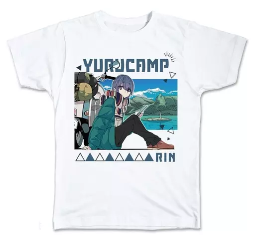 ゆるキャン△ Tシャツ Lサイズ デザイン02(志摩リン) - 公式商品画像 | AniSmile