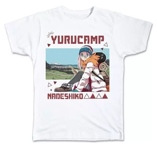 ゆるキャン△ Tシャツ Lサイズ デザイン01(各務原なでしこ) - 公式商品画像 | AniSmile