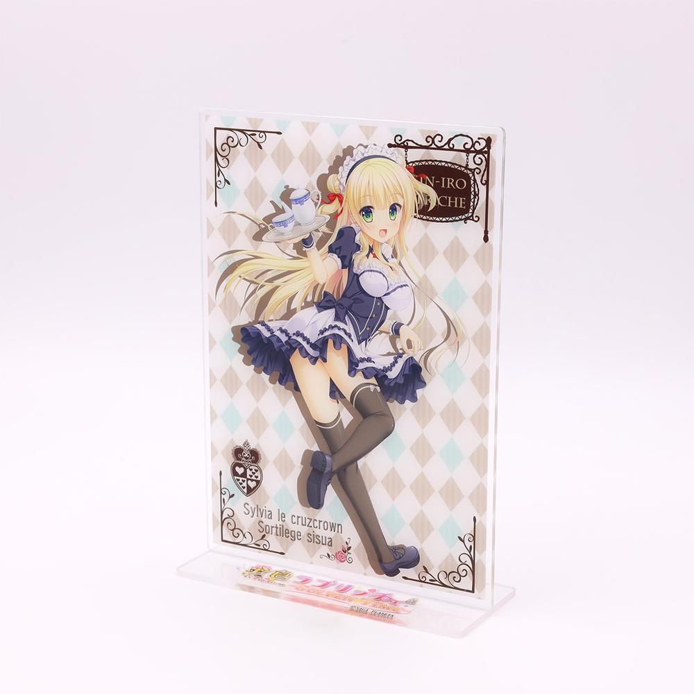 金色ラブリッチェ A5サイズアクリルスタンド シルヴィ - official product image | AniSmile