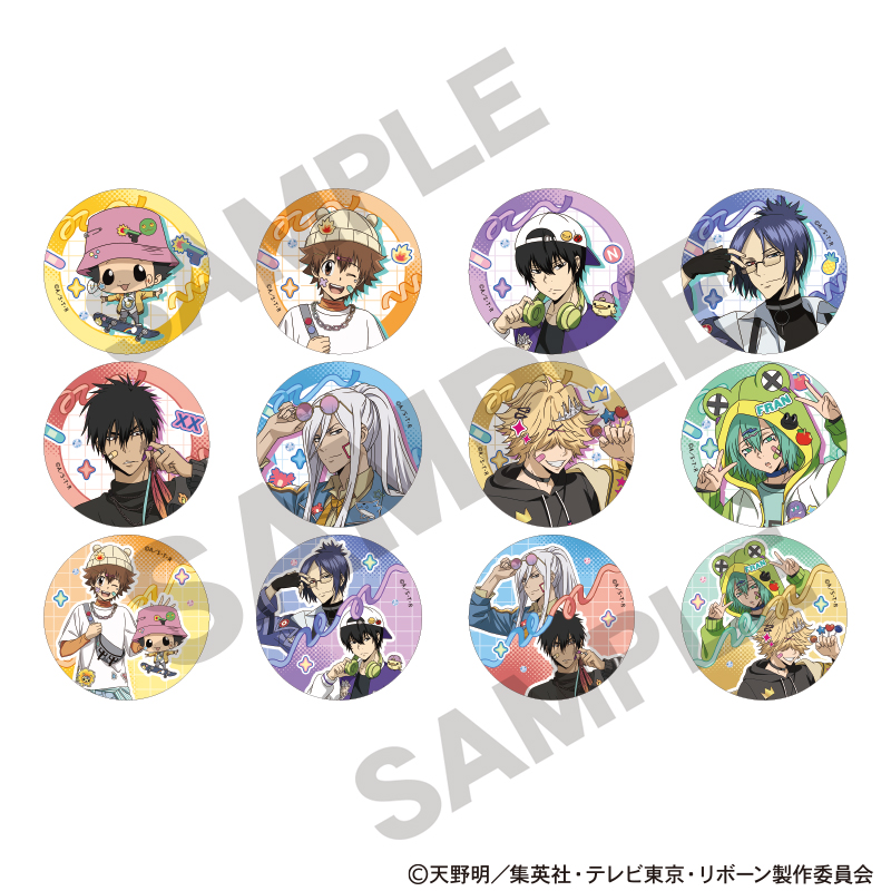 家庭教師ヒットマンREBORN! トレーディング缶バッジ デコラファッション - 公式商品画像 | AniSmile