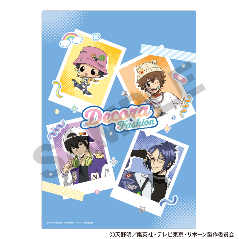 家庭教師ヒットマンREBORN! シングルクリアファイル ブルー デコラファッション 画像 2 | AniSmile