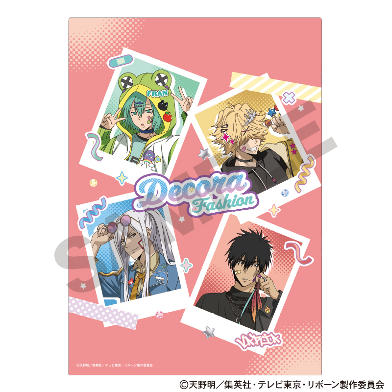 家庭教師ヒットマンREBORN! シングルクリアファイル レッド デコラファッション 画像 2 | AniSmile