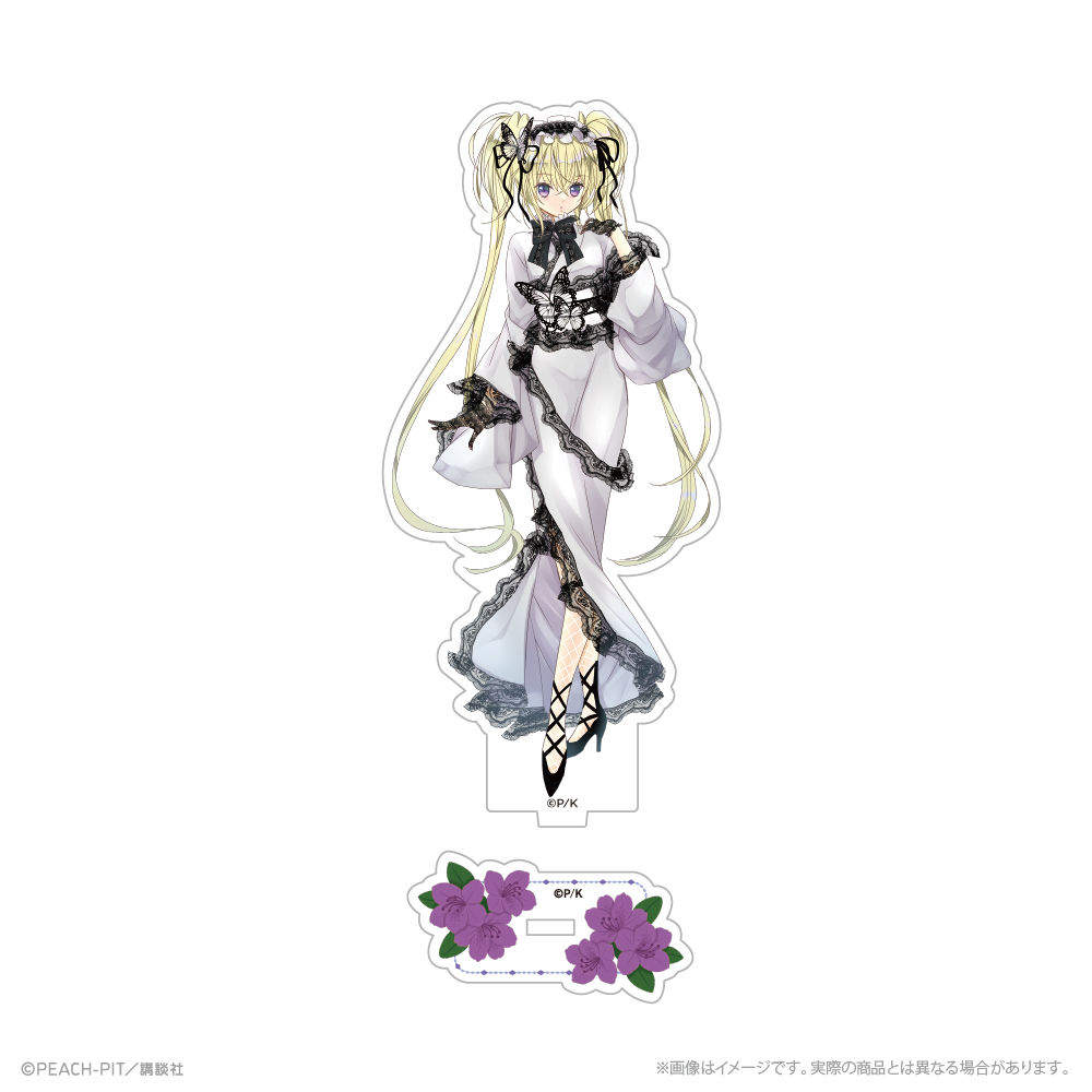 しゅごキャラ! 描き下ろしアクリルスタンド_ほしな歌唄 花なり花やしき Image 3 | AniSmile