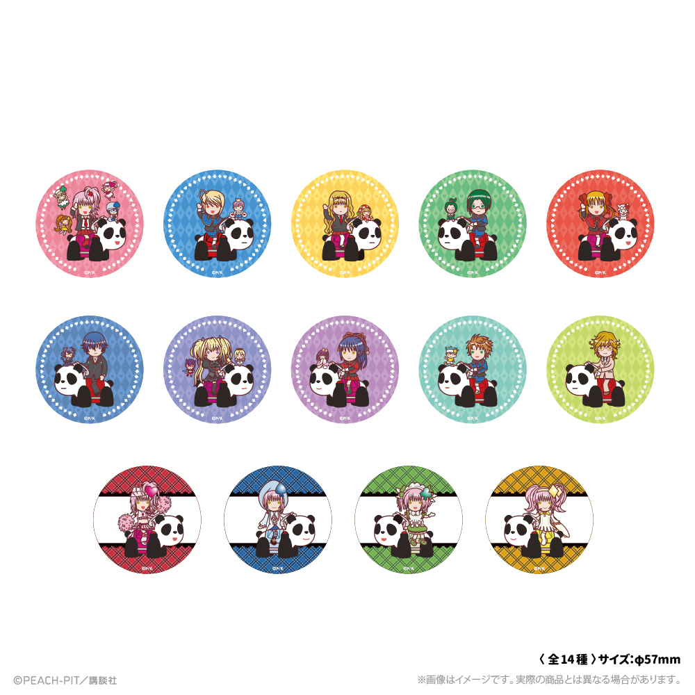 しゅごキャラ! ミニキャラ缶バッジ 花なり花やしき(コンプリートセット) 全14種 BOX - AniSmile