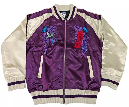 鬼滅の刃 胡蝶しのぶ スカジャン/M - official product image | AniSmile