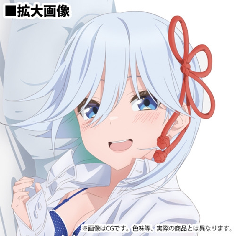 TVアニメ「甘神さんちの縁結び」 描き下ろし 朝姫 抱き枕カバー(2wayトリコット) 图片 3 | AniSmile
