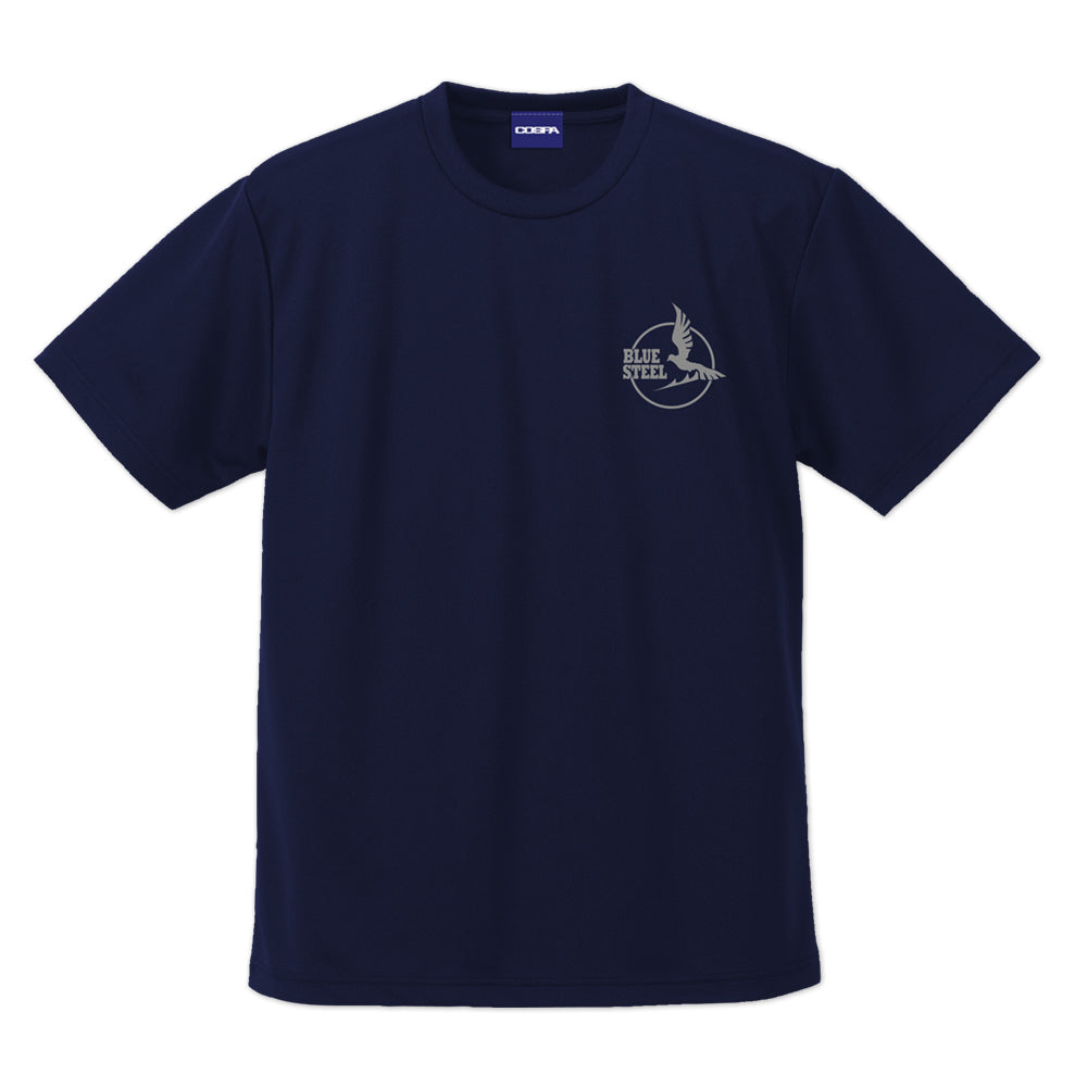 原作版 蒼き鋼のアルペジオ ドライTシャツ/NAVY-S - AniSmile