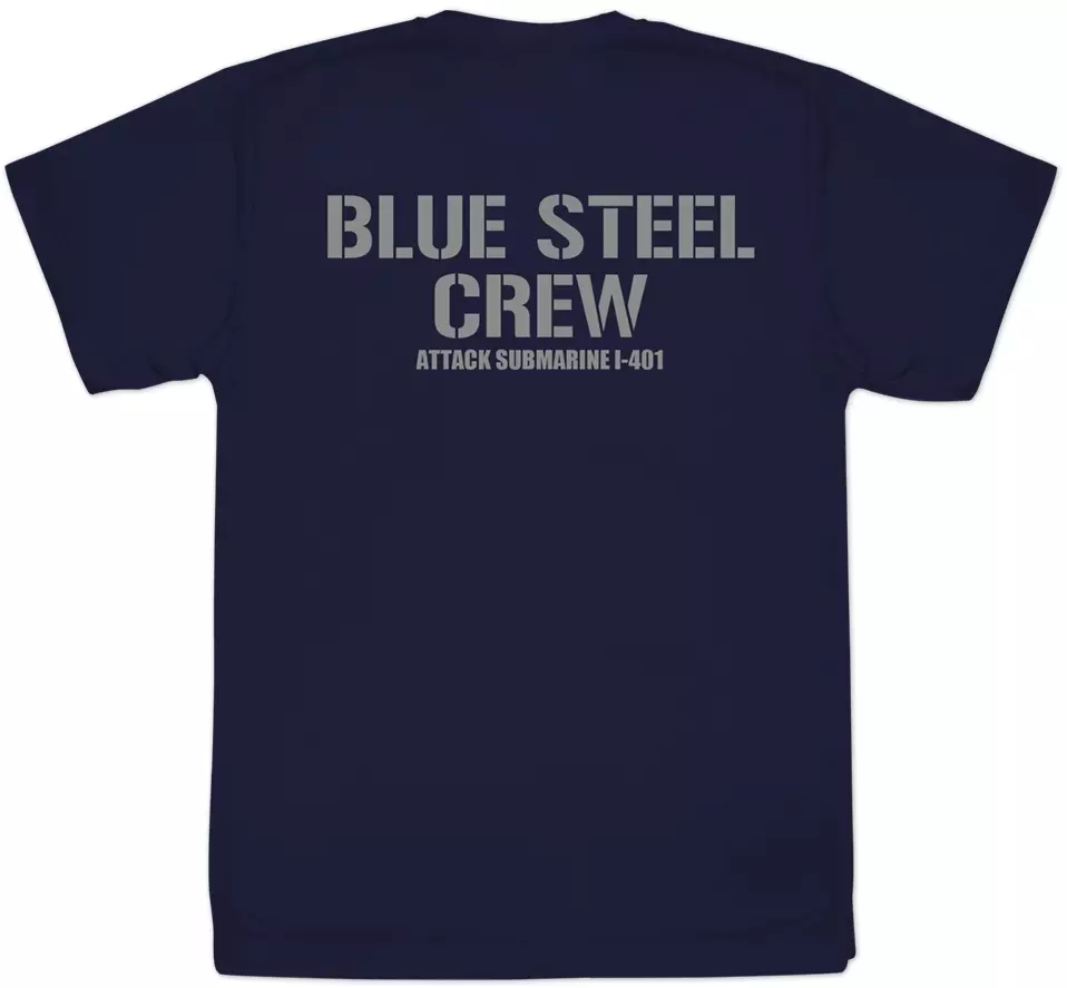原作版 蒼き鋼のアルペジオ ドライTシャツ/NAVY-L Image 2 | AniSmile