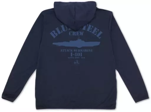 原作版 蒼き鋼のアルペジオ 薄手ドライパーカー/NAVY-M - 官方商品图片 | AniSmile