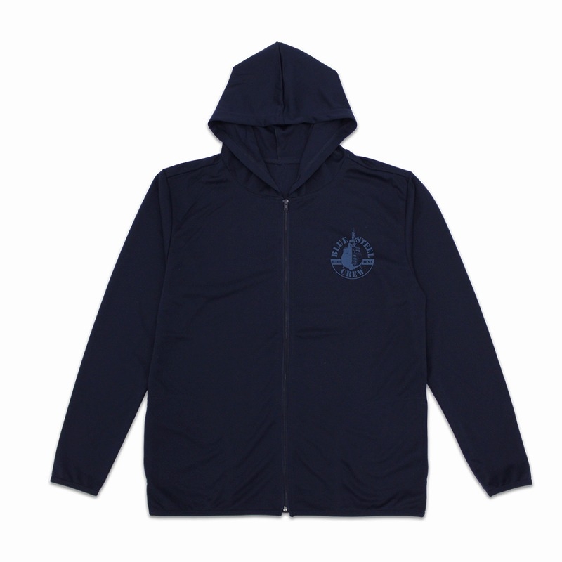 原作版 蒼き鋼のアルペジオ 薄手ドライパーカー/NAVY-XL 图片 2 | AniSmile