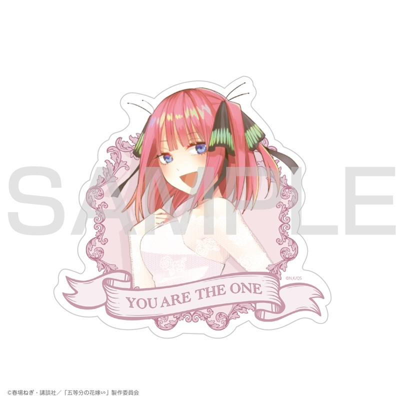 五等分の花嫁∽ 中野二乃 屋外対応ステッカー 图片 2 | AniSmile