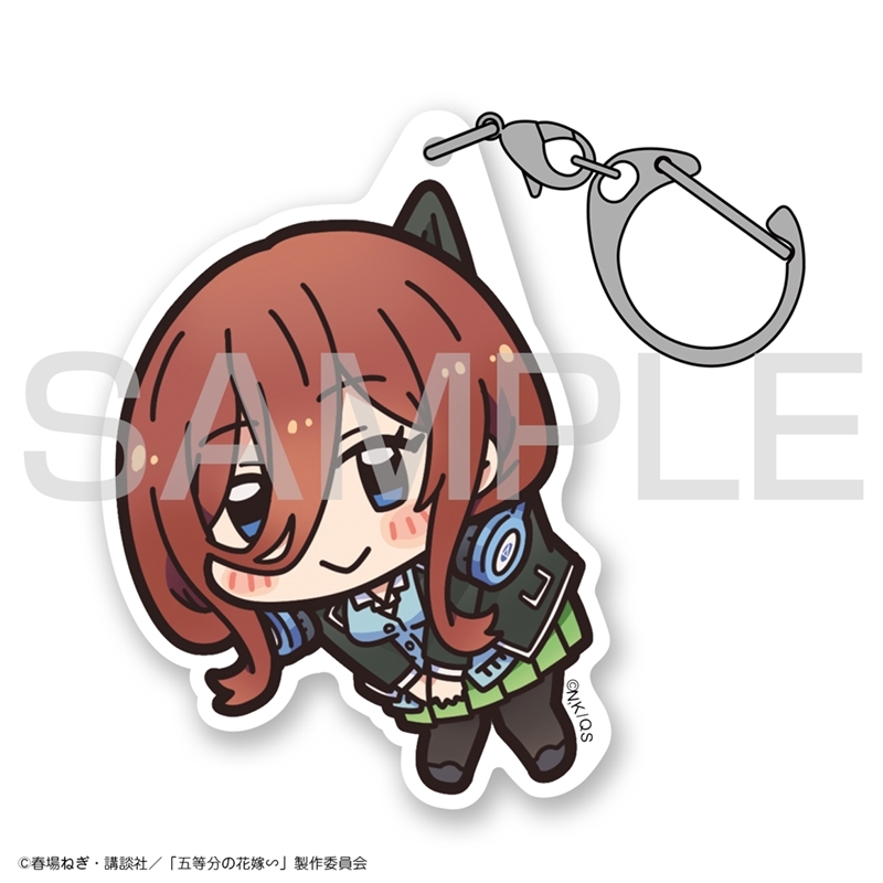 五等分の花嫁∽ 中野三玖 アクリルつままれ ∽Ver. - AniSmile