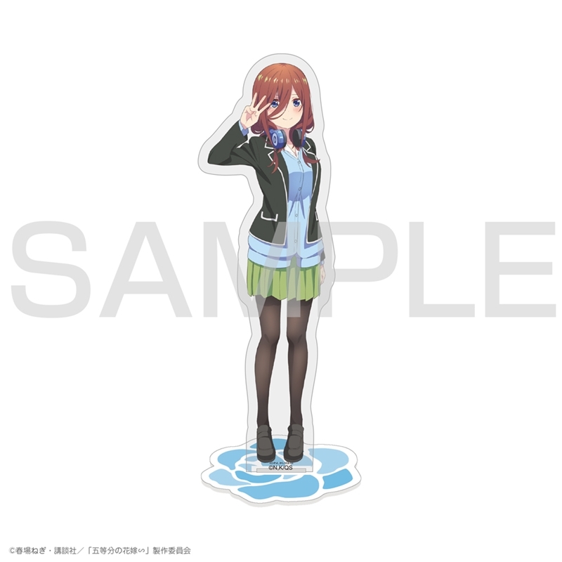 五等分の花嫁∽ 中野三玖 アクリルスタンド ∽Ver. - AniSmile