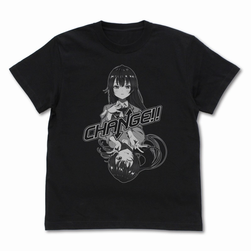 TVアニメ「時々ボソッとロシア語でデレる隣のアーリャさん」 周防有希のCHANGE Tシャツ/BLACK-M - AniSmile