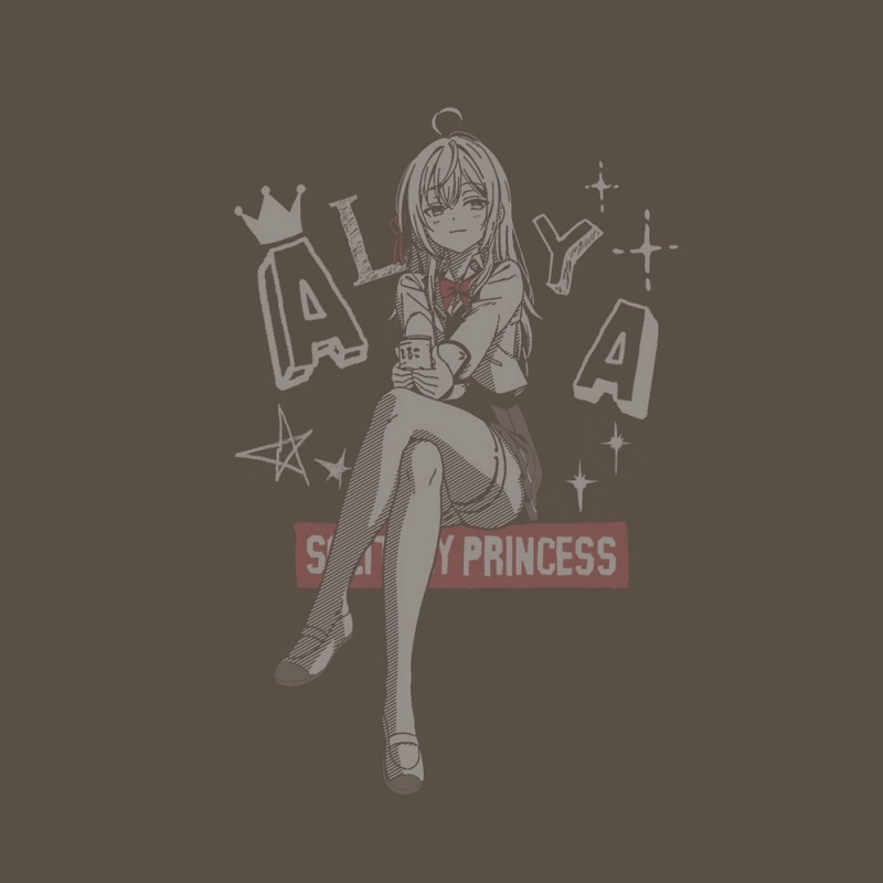 TVアニメ「時々ボソッとロシア語でデレる隣のアーリャさん」 アリサ・ミハイロヴナ・九条 Tシャツ/CHARCOAL-S Image 2 | AniSmile