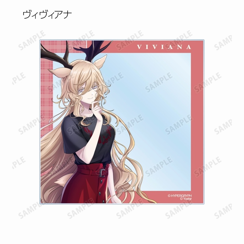 409SKU アークナイツ 描き起こしイラスト ショッピングver. トレーディングアクリルカード ver.B Image 2 | AniSmile