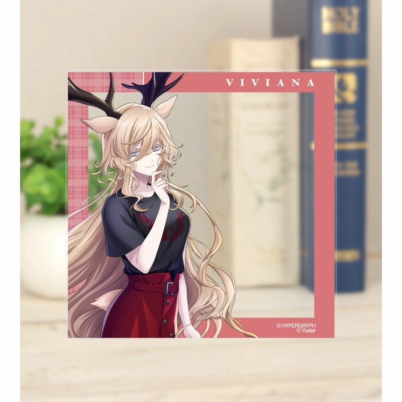 409SKU アークナイツ 描き起こしイラスト ショッピングver. トレーディングアクリルカード ver.B Image 3 | AniSmile