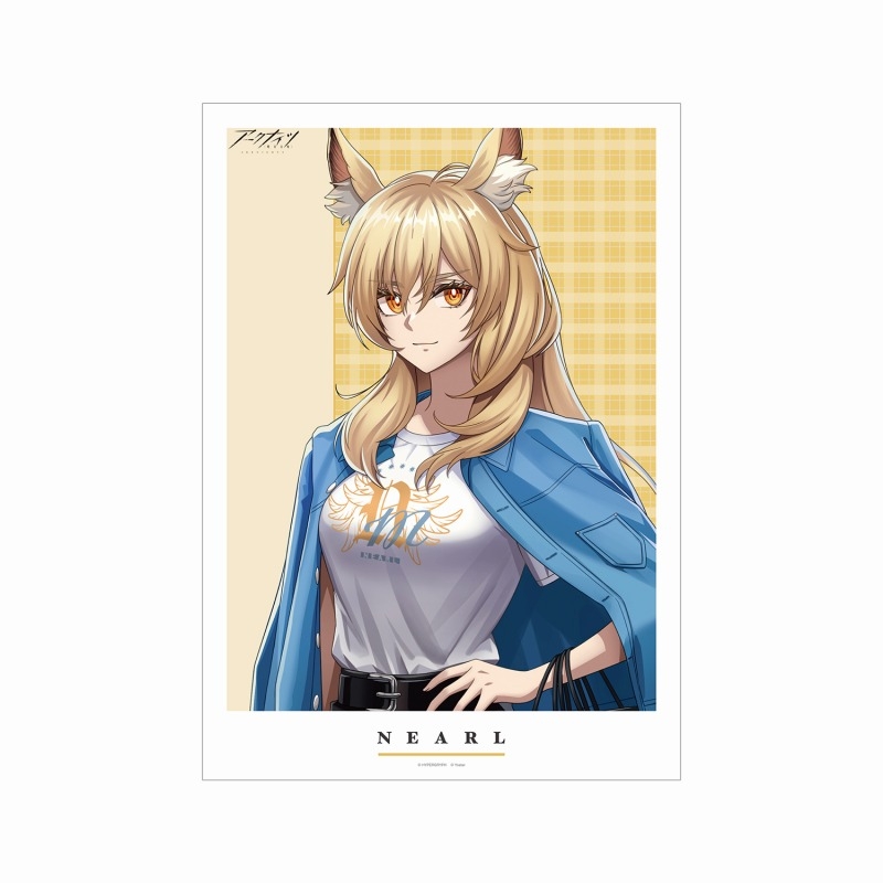 409SKU アークナイツ 描き起こしイラスト ニアール ショッピングver. A3マット加工ポスター - 官方商品图片 | AniSmile