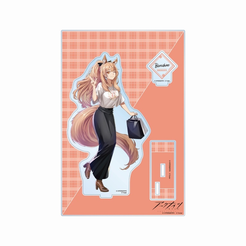 409SKU アークナイツ 描き起こしイラスト ブレミシャイン ショッピングver. パーツ付きBIGアクリルスタンド - 官方商品图片 | AniSmile