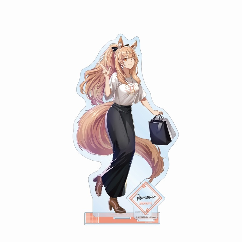 409SKU アークナイツ 描き起こしイラスト ブレミシャイン ショッピングver. パーツ付きBIGアクリルスタンド 图片 3 | AniSmile