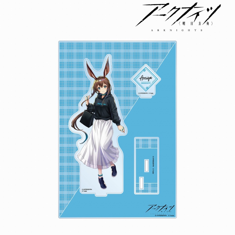 409SKU アークナイツ 描き起こしイラスト アーミヤ ショッピングver. パーツ付きBIGアクリルスタンド - 官方商品图片 | AniSmile