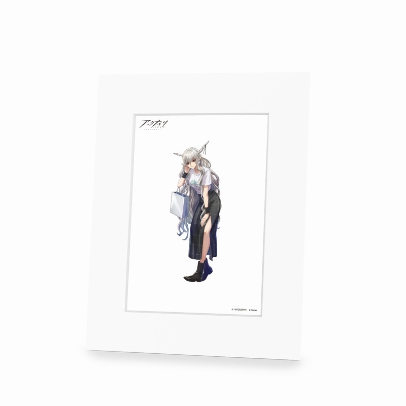 409SKU アークナイツ 描き起こしイラスト シャイニング ショッピングver. キャラファインマット - 官方商品图片 | AniSmile