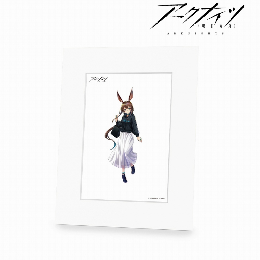 409SKU アークナイツ 描き起こしイラスト アーミヤ ショッピングver. キャラファインマット - 官方商品图片 | AniSmile