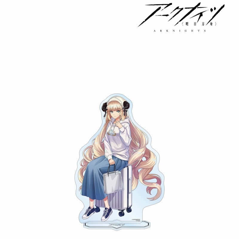 409SKU アークナイツ 描き起こしイラスト ナイチンゲール ショッピングver. 特大アクリルスタンド Image 2 | AniSmile