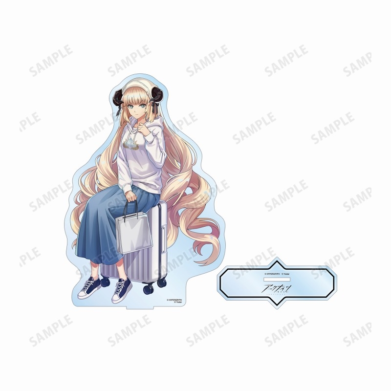 409SKU アークナイツ 描き起こしイラスト ナイチンゲール ショッピングver. 特大アクリルスタンド Image 3 | AniSmile