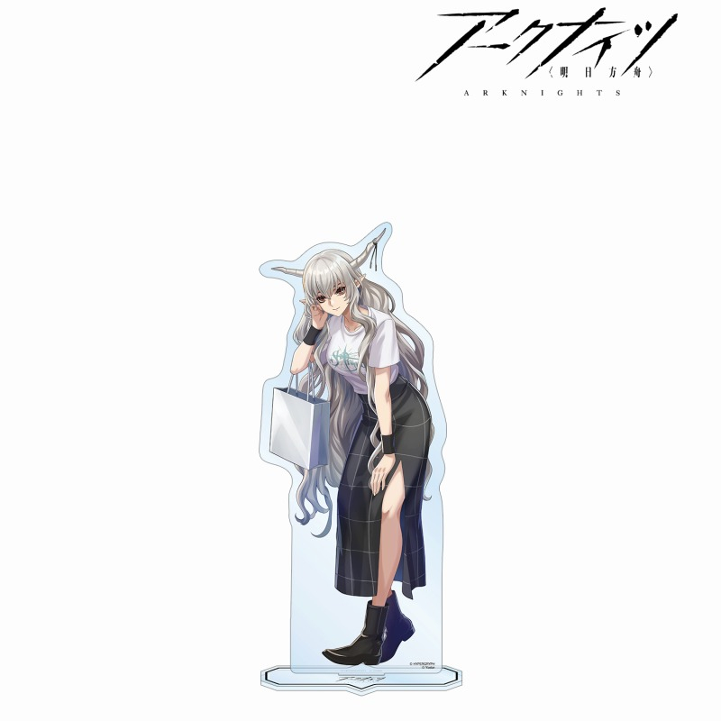 409SKU アークナイツ 描き起こしイラスト シャイニング ショッピングver. 特大アクリルスタンド 图片 2 | AniSmile