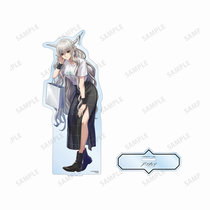 409SKU アークナイツ 描き起こしイラスト シャイニング ショッピングver. 特大アクリルスタンド 图片 3 | AniSmile