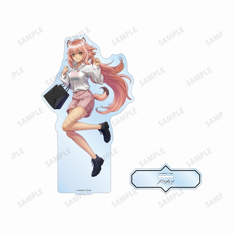 409SKU アークナイツ 描き起こしイラスト グラベル ショッピングver. 特大アクリルスタンド 图片 3 | AniSmile
