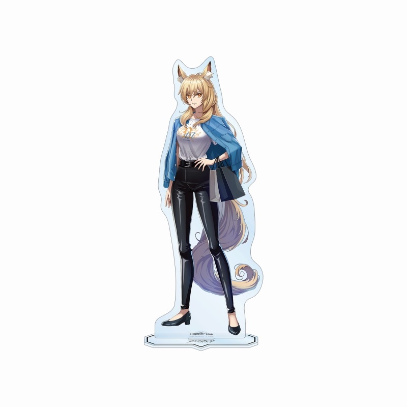 409SKU アークナイツ 描き起こしイラスト ニアール ショッピングver. 特大アクリルスタンド - 官方商品图片 | AniSmile