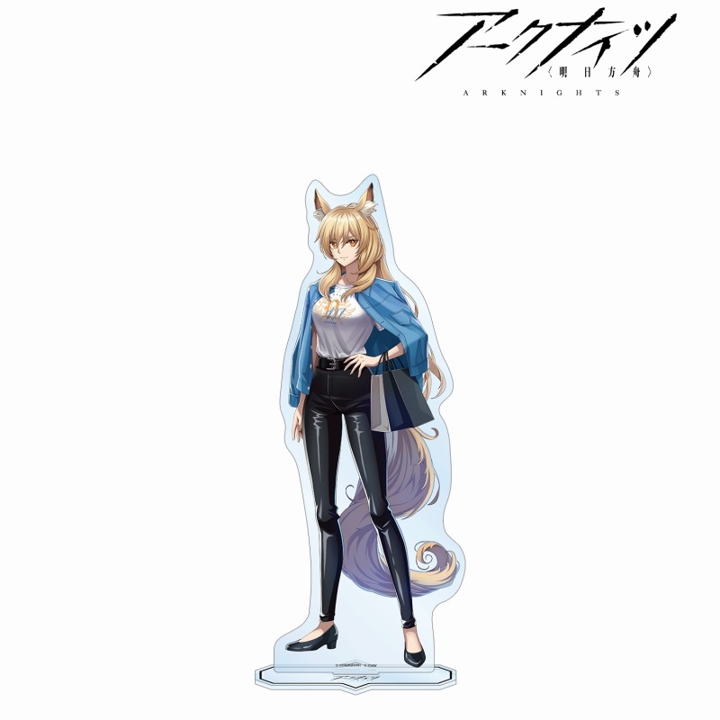 409SKU アークナイツ 描き起こしイラスト ニアール ショッピングver. 特大アクリルスタンド 图片 2 | AniSmile