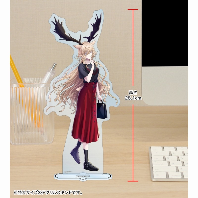 409SKU アークナイツ 描き起こしイラスト ヴィヴィアナ ショッピングver. 特大アクリルスタンド Image 4 | AniSmile