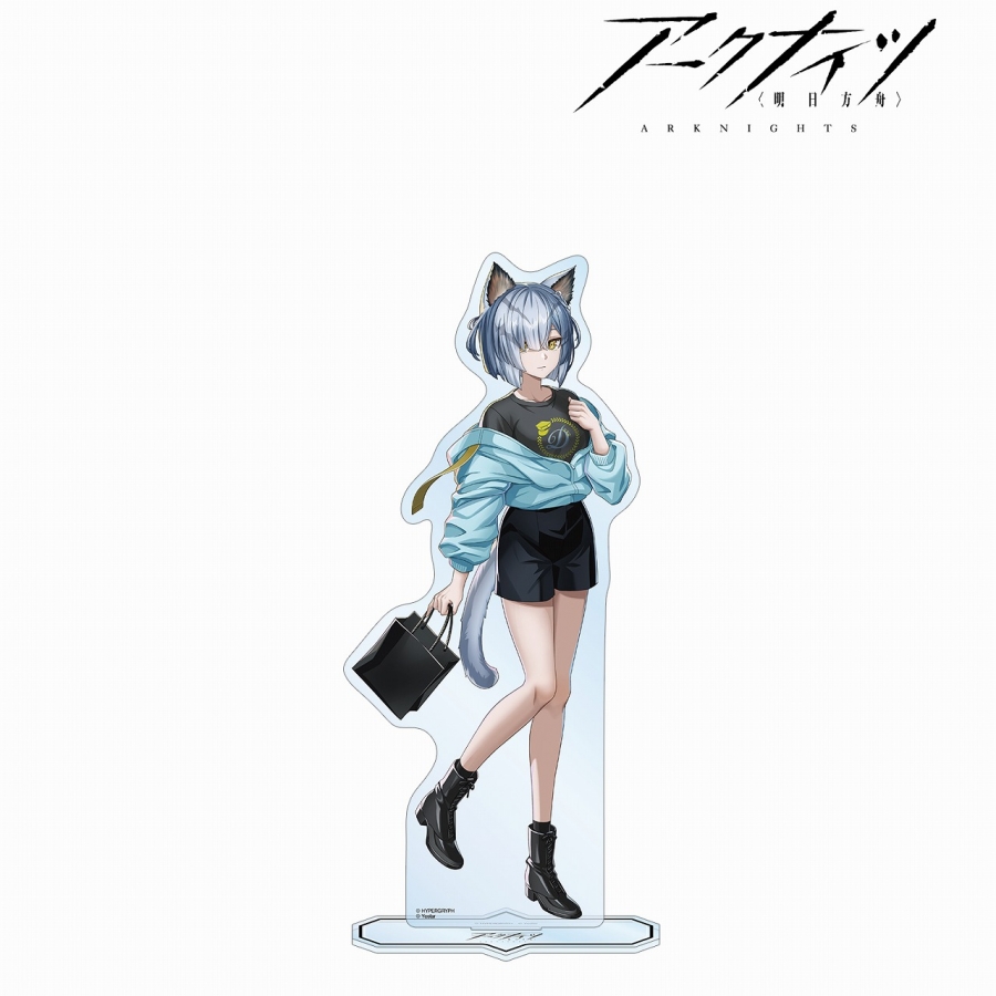 409SKU アークナイツ 描き起こしイラスト デルフィーン ショッピングver. 特大アクリルスタンド - 公式商品画像 | AniSmile