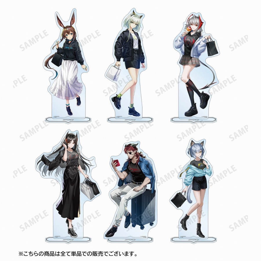 409SKU アークナイツ 描き起こしイラスト デルフィーン ショッピングver. 特大アクリルスタンド 画像 3 | AniSmile