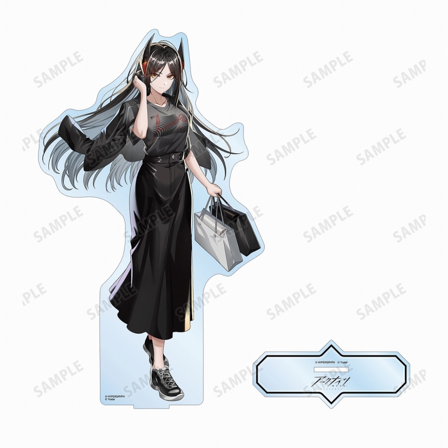 409SKU アークナイツ 描き起こしイラスト イネス ショッピングver. 特大アクリルスタンド 图片 2 | AniSmile