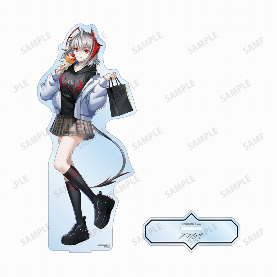 409SKU アークナイツ 描き起こしイラスト W ショッピングver. 特大アクリルスタンド 图片 2 | AniSmile