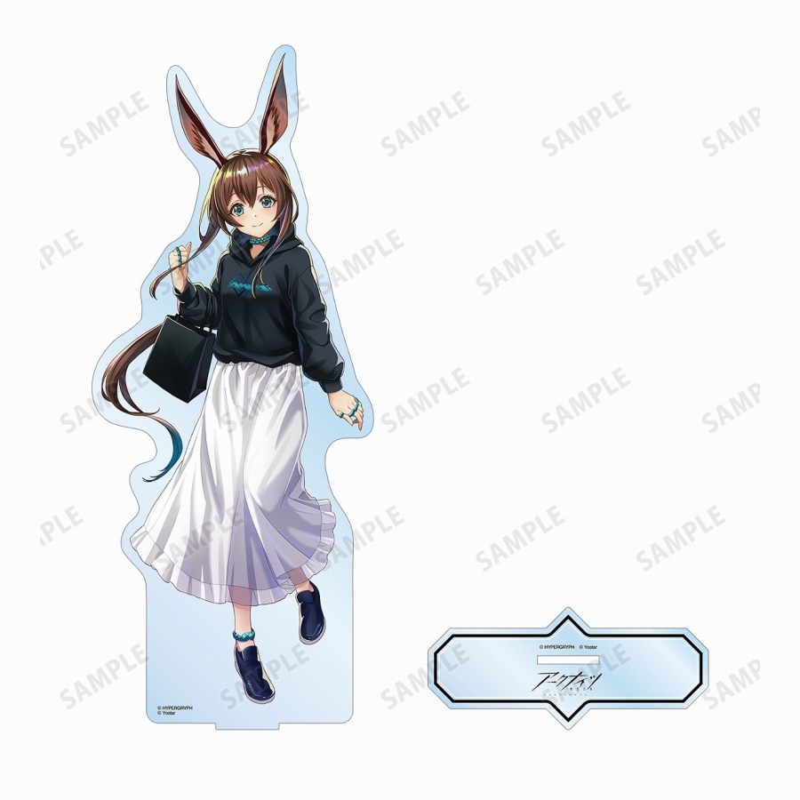 409SKU アークナイツ 描き起こしイラスト アーミヤ ショッピングver. 特大アクリルスタンド 图片 2 | AniSmile