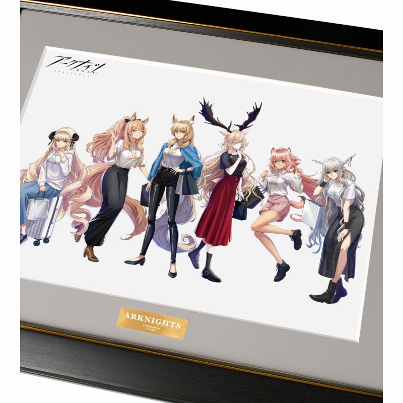 409SKU アークナイツ 描き起こしイラスト 集合 ショッピングver. キャラファイングラフ ver.B 图片 3 | AniSmile