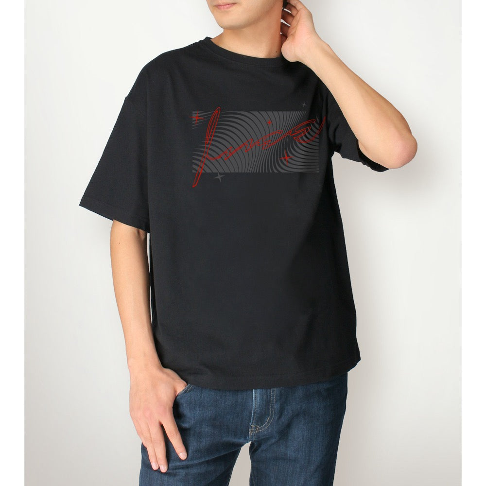 409SKU アークナイツ 描き起こし ショッピングver. イネス 着用BIGシルエットTシャツユニセックス(サイズ/S) 图片 4 | AniSmile