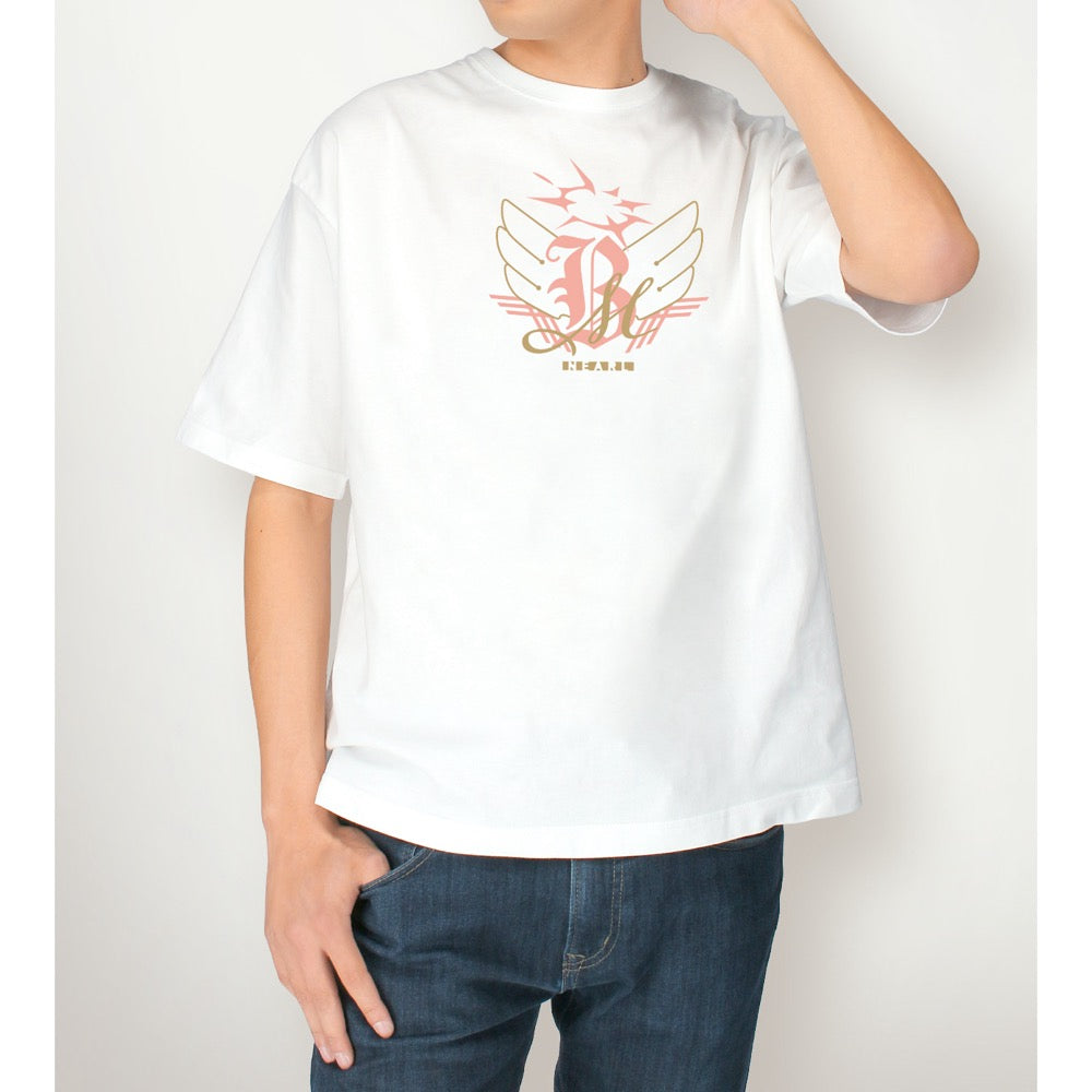 409SKU アークナイツ 描き起こし ショッピングver. ブレミシャイン 着用BIGシルエットTシャツユニセックス(サイズ/S) 图片 4 | AniSmile