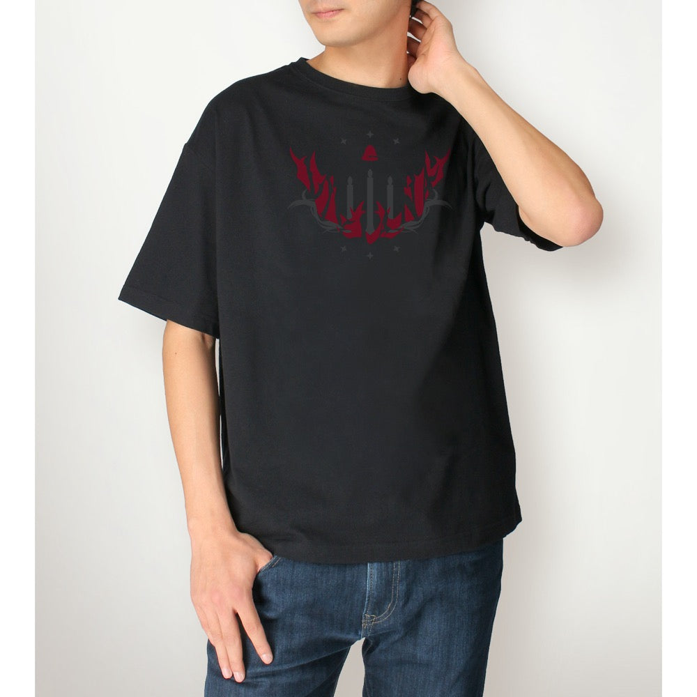 409SKU アークナイツ 描き起こし ショッピングver. ヴィヴィアナ 着用BIGシルエットTシャツユニセックス(サイズ/S) Image 4 | AniSmile
