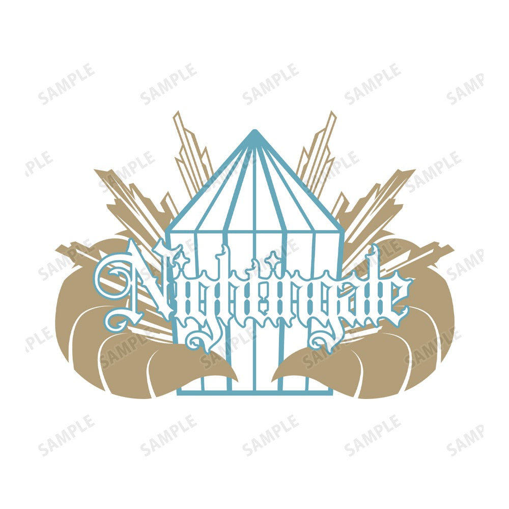 409SKU アークナイツ 描き起こし ショッピングver. ナイチンゲール 着用パーカーメンズ(サイズ/XS) 图片 3 | AniSmile