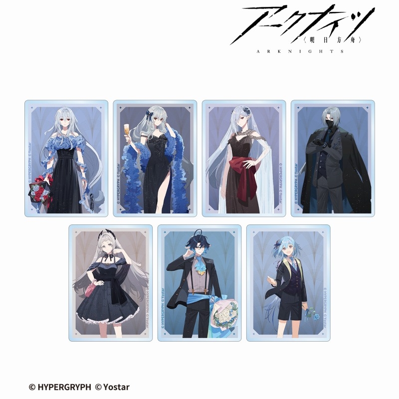 409SKU アークナイツ ドレスアップver. トレーディングアクリルカード - official product image | AniSmile